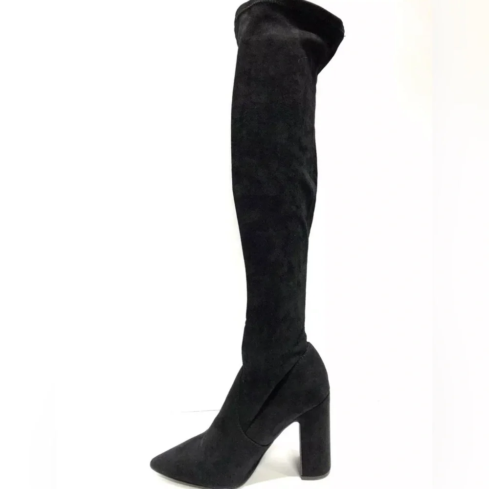 Steve Madden Women’s Gorgeena Boot Black Size 8.5 M